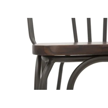 Krzesło Barowe HARLEM 54 45 102 Zestaw 2 szt. (Wysokość siedziska 61 cm)